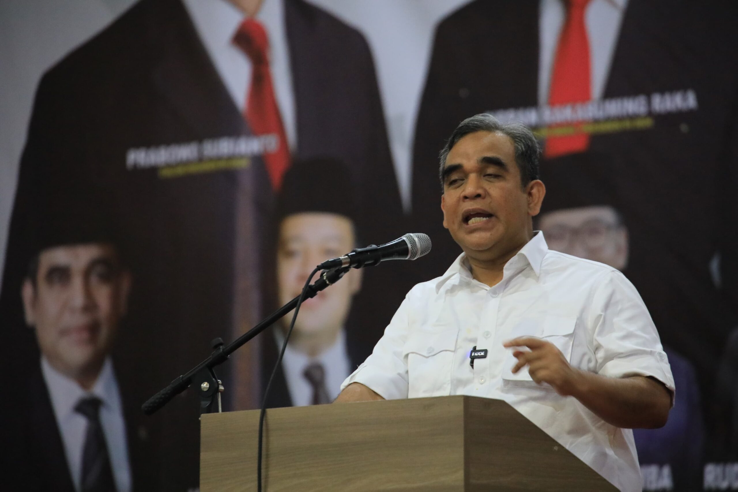 Sekjen Partai Gerindra Ahmad Muzani